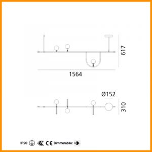 Artemide Yanzi SC1 Sospensione - immagine 2