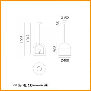 Artemide Yanzi Sospensione - immagine 2
