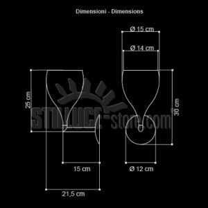 Egoluce Baloon Parete Led cod. 4524 - immagine 2