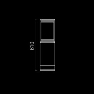 Boluce Dune Stelo 1 Luce H.610 Cod. 5022.00 - immagine 3