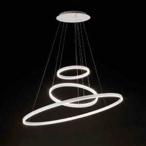 Braga Illuminazione Loop 2129 composizione 3 anelli