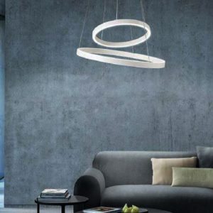 Braga Illuminazione Loop 2129 composizione 2 anelli