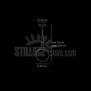 Artemide Castore 25 Sospensione - immagine 3