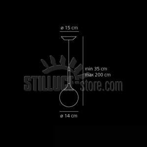 Artemide Castore 14 Sospensione - immagine 2