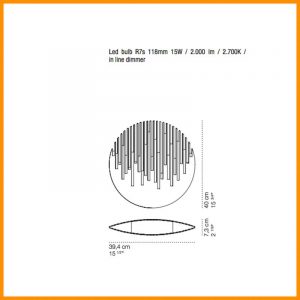 Cini e Nils Manhattanhenge Lampada Tavolo - immagine 5
