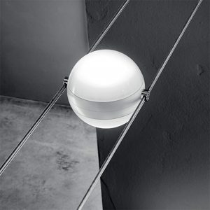 Cini e Nils MiniTenso Tesata 230V con 3 MiniTensoSferico opalescente