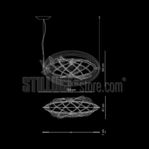 Artemide Copernico Sospensione Led Nero - immagine 4