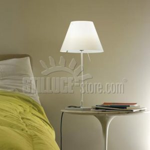 Luceplan Costanzina Tavolo con Interruttore on/off D13 pi. Alu - immagine 4