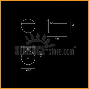 Artemide Demetra Faretto con Interruttore - immagine 4