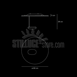 Artemide Droplet Mini LED Parete o Soffitto - immagine 4