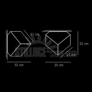 Artemide Edge 21 parete o soffitto - immagine 2