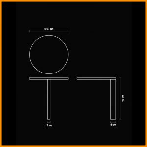 Egoluce Bureau lampada da parete LED cod. 4588 - immagine 4