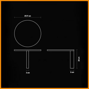 Egoluce Bureau lampada da parete LED cod. 4587 - immagine 4