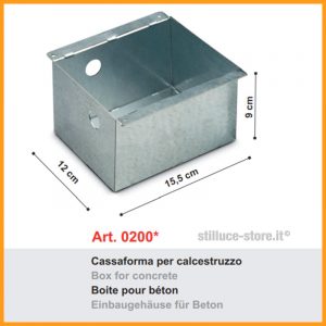 Egoluce Edy Cassaforma cod. 0200 - Accessorio