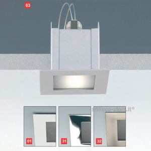 Egoluce Edy Faretto incasso 230V cod. 6302 - immagine 2