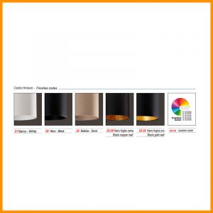 Egoluce Egotube Lampada a Soffitto H. 21 Cod.5661 - immagine 4