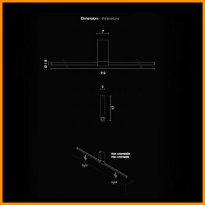 Egoluce Lancia soffitto Led Cod. 5568 - immagine 4