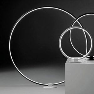 Egoluce Lancia Tonda Tavolo Terra LED d. 100 Cod. 3514