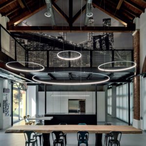 Egoluce Lancia Tonda Sospensione LED XXL d. 300 Cod. 1576 - immagine 2