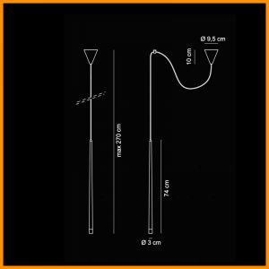 Egoluce Pool Sospensione LED Cod. 1504 - immagine 4