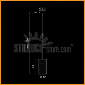 Egoluce Pret-à Porter Sospensione cod. 1516 - immagine 3