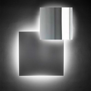 Egoluce Q Light 70 x 70 lampada LED parete soffitto cod. 4591 - immagine 2