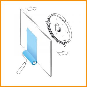 Egoluce Q Light 70 x 70 lampada LED parete soffitto cod. 4591 - immagine 5