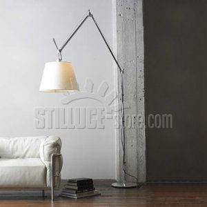 Artemide Tolomeo Mega Terra ON OFF Diffusore Pergamena cm 32 - immagine 3