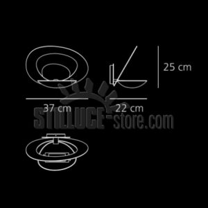 Artemide Pirce Parete Bianco - immagine 2