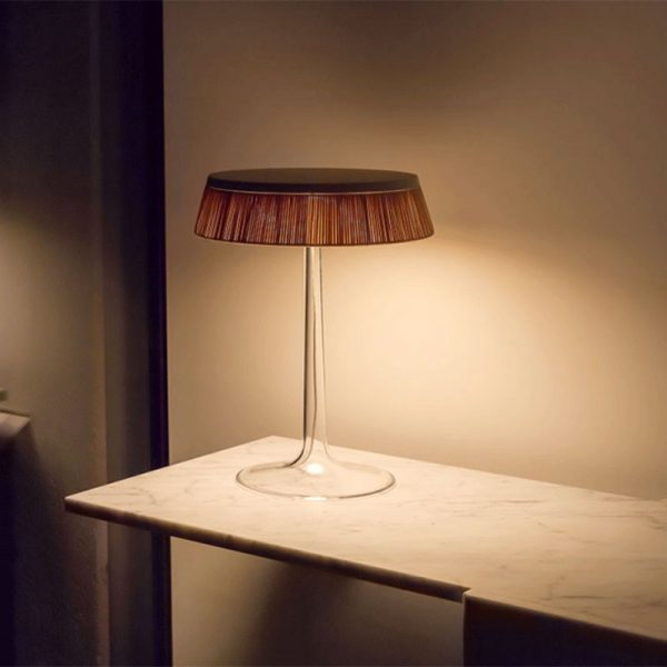 flos-bon-jour-tavolo-cromo-lucido-rafia-stilluce-store-bergamo_3