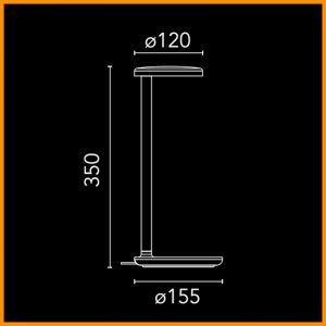 Flos Oblique Lampada da Tavolo - immagine 4
