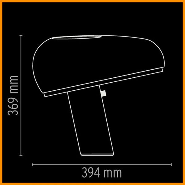 flos-snoopy-verde-arancio_dim-stilluce-store-bergamo_1