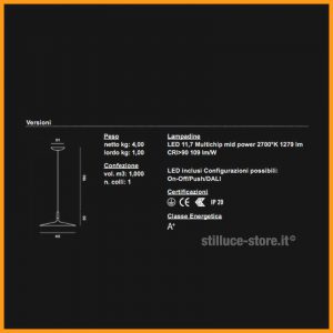 Foscarini Aplomb Large Sospensione Led - immagine 4