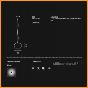 Foscarini Buds 3 Sospensione - immagine 2