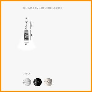 Foscarini Tress Sospensione Piccola - immagine 2