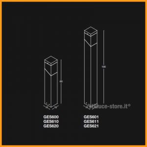 Gea Luce Lampada da terra per esterno H60 - immagine 5