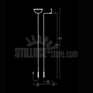 Cini e Nils Gradi Parete con Stelo Retinato - immagine 5