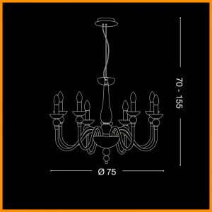 Ideal Lux Doge SP9 Sospensione - immagine 3