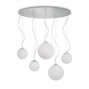 Ideal Lux Mapa Bianco SP5 lampada a sospensione