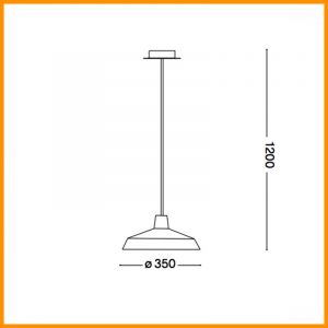 Ideal Lux Moby lampada a sospensione - immagine 5