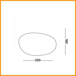 Ideal Lux Sasso PT1 25 Lampada da terra - immagine 3