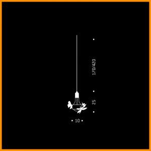 Ingo Maurer Johnny B. Butterfly - immagine 4