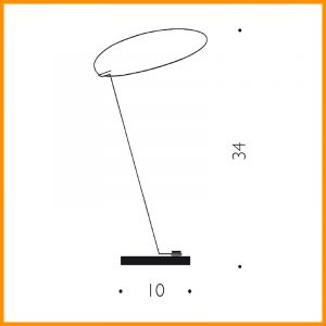Ingo Maurer Koyoo lampada ricaricabile - immagine 4