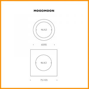 Ingo Maurer MoodMoon RGBW - immagine 3
