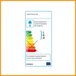 Kartell Planet sospensione 9390 - immagine 4
