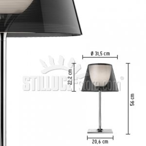 Flos Ktribe T1 Trasparente o Fumè Dimmer - immagine 5