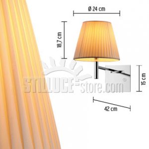 Flos Ktribe W Alluminato Bronzo o Tessuto - immagine 4