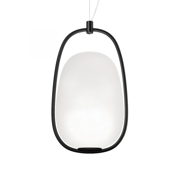 kundalini-lanna-sospensione-nera-stilluce-store-bergamo