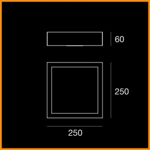 LineaLight Box LED Parete/Soffitto 25 - immagine 3