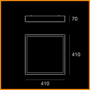 LineaLight Box LED Parete/Soffitto 41 - immagine 4